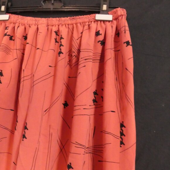 Handmade Loose Fit Abstract Print Lounge / Pajama Pants | 14 inch waist measured - Picture 5 of 16